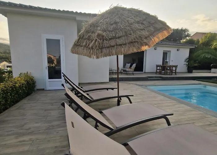 Independant Avec Piscine Privee Villa Penta di Casinca